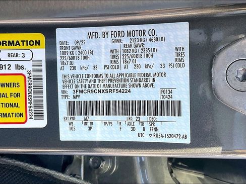 New 2025 Ford Bronco Sport Outer Banks w/ Outer Banks Tech Package+ image 13