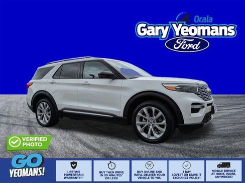Certified 2023 Ford Explorer Platinum w/ Technology Package image 1