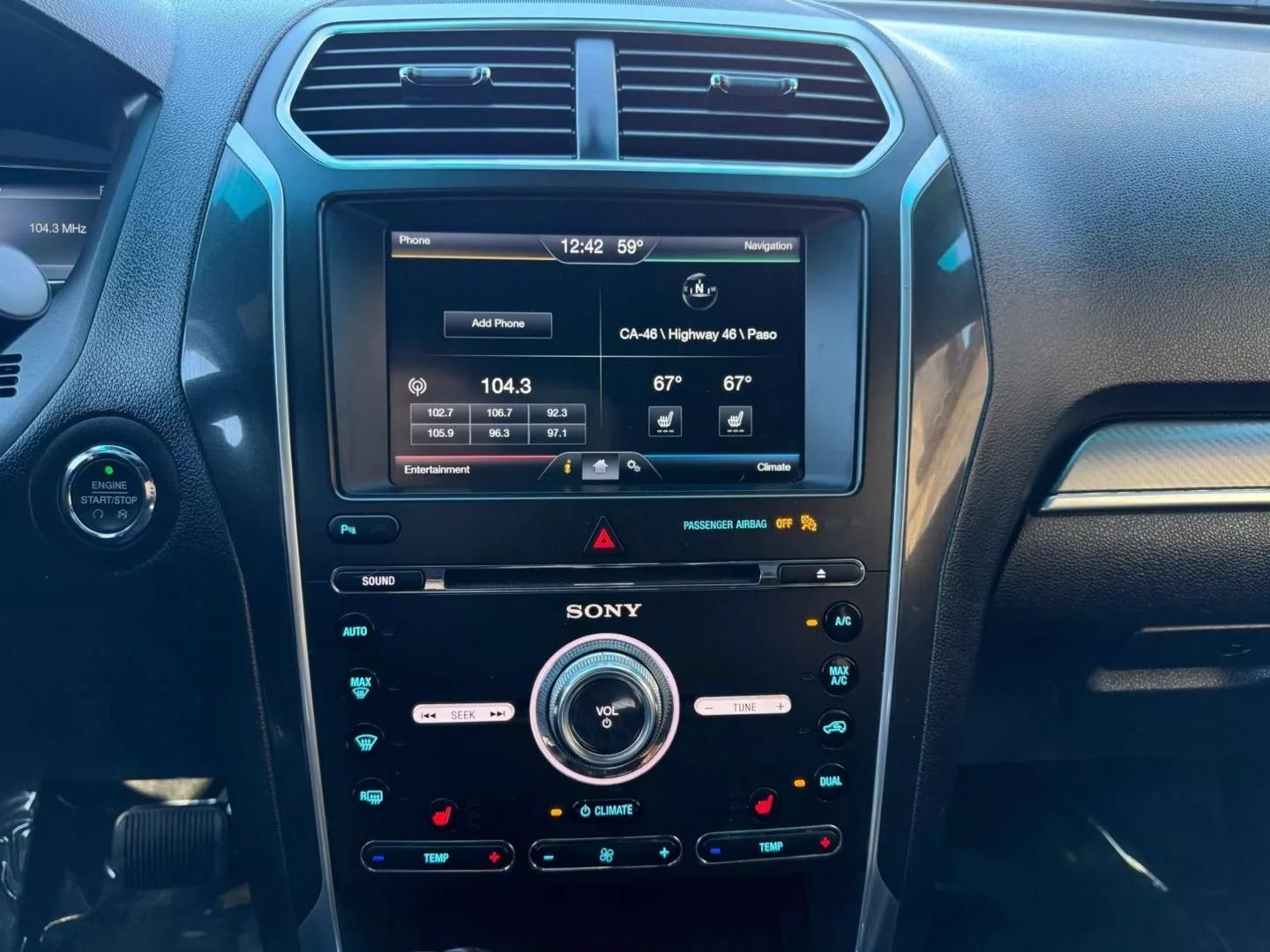 Used 2016 Ford Explorer Sport AWD/4WD image 11