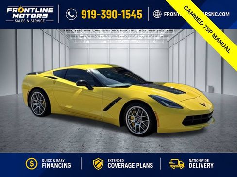 Used 2016 Chevrolet Corvette Stingray Coupe w/ 2LT Preferred Equipment Group RWD image 1