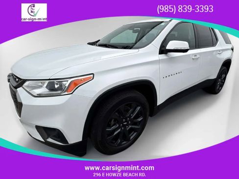 Used 2020 Chevrolet Traverse RS FWD image 1