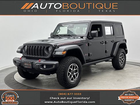 Used 2025 Jeep Wrangler Unlimited Rubicon AWD/4WD image 1