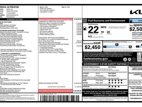 Used 2024 Kia Carnival SX Prestige FWD image 3