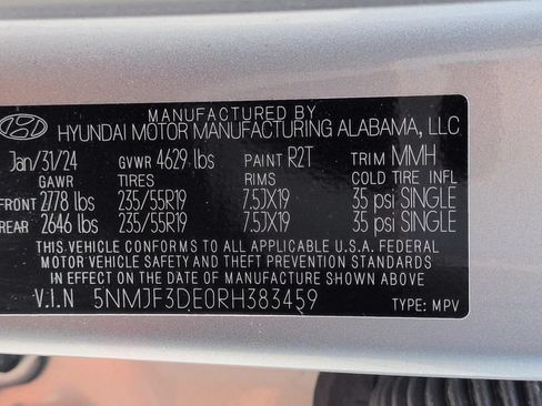 Used 2024 Hyundai Tucson SEL w/ Convenience Package FWD image 24
