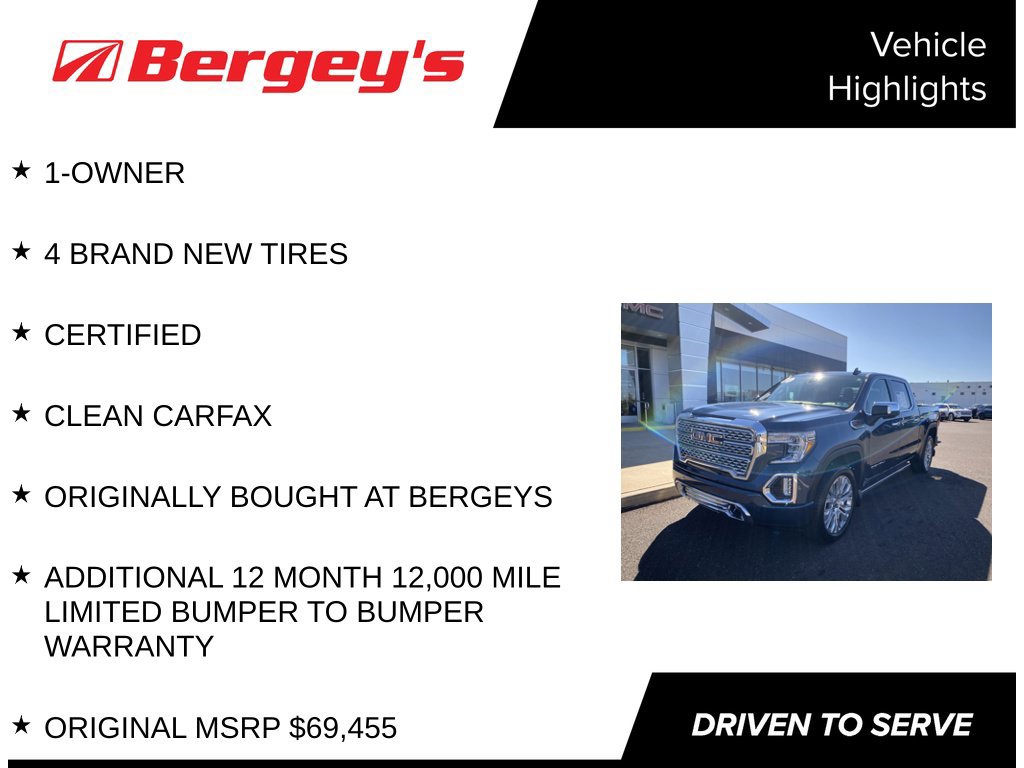 Used 2022 GMC Sierra 1500 Denali w/ Denali Premium Package AWD/4WD image 4