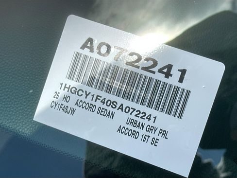 New 2025 Honda Accord SE image 26