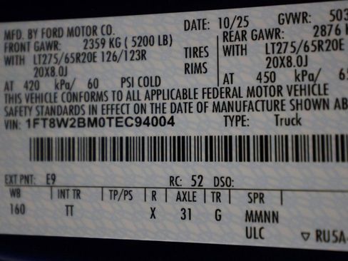 Used 2026 Ford F250 Platinum w/ Platinum Plus Package image 63