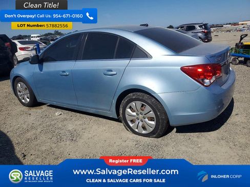Used 2012 Chevrolet Cruze LS w/ Connectivity Package FWD image 3