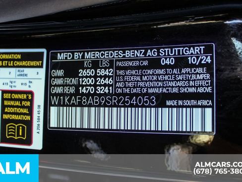 Used 2025 Mercedes-Benz C 36 AMG S image 40