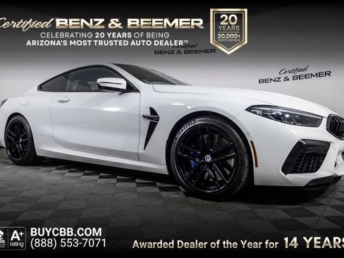 Used 2020 BMW M8 Coupe w/ Driving Assistance Package AWD/4WD image 1