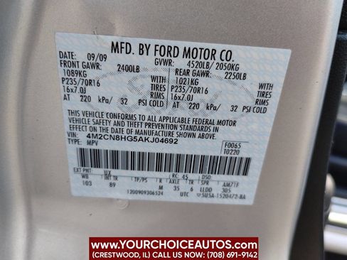 Used 2010 Mercury Mariner Premier image 38