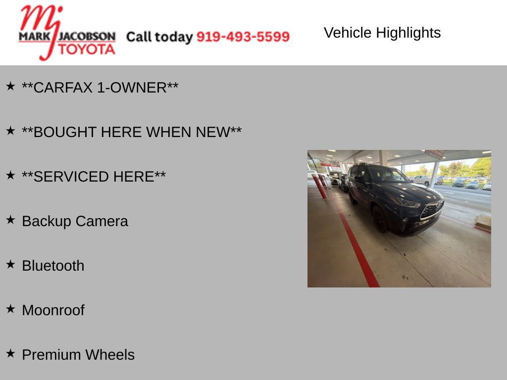 Used 2023 Toyota Highlander Bronze Edition FWD image 6