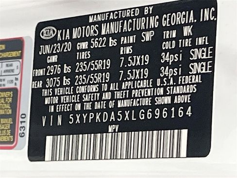 Used 2020 Kia Sorento SX image 35