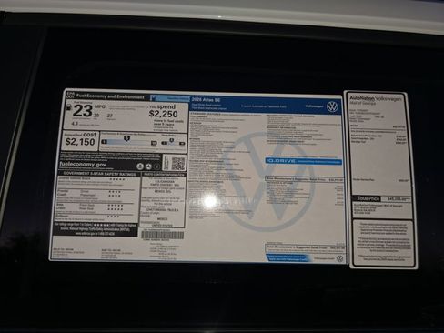 New 2026 Volkswagen Atlas SE image 19