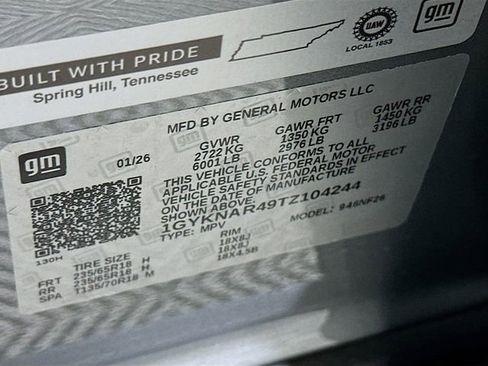 New 2026 Cadillac XT5 Luxury image 20