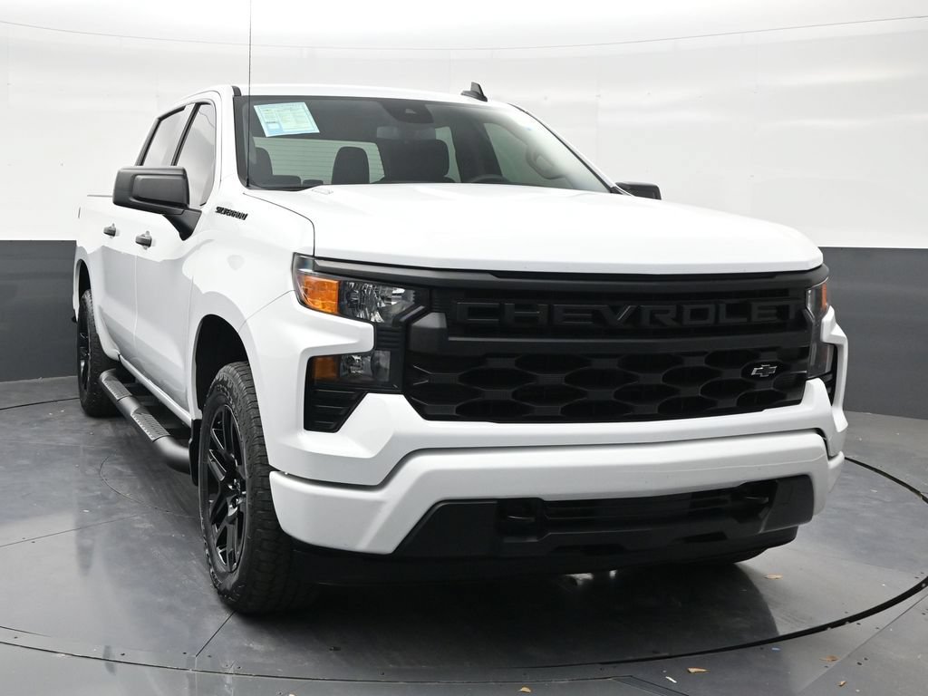 Used 2024 Chevrolet Silverado 1500 Custom w/ Turbomax Blackout Package RWD image 7