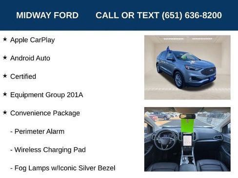 Certified 2023 Ford Edge SEL w/ Convenience Package AWD/4WD image 6