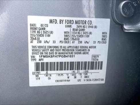 Certified 2023 Ford Explorer Limited image 27