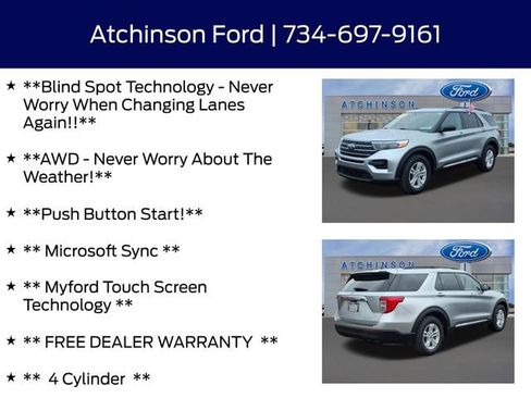 Certified 2024 Ford Explorer XLT AWD/4WD image 9