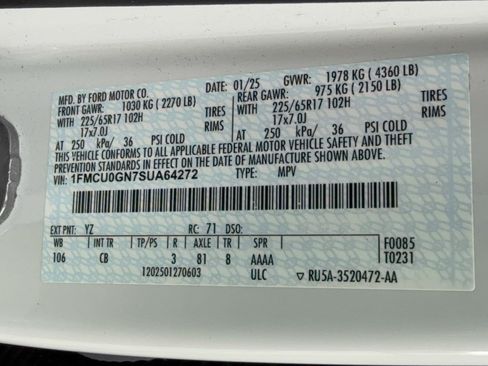 Used 2025 Ford Escape Active FWD image 31