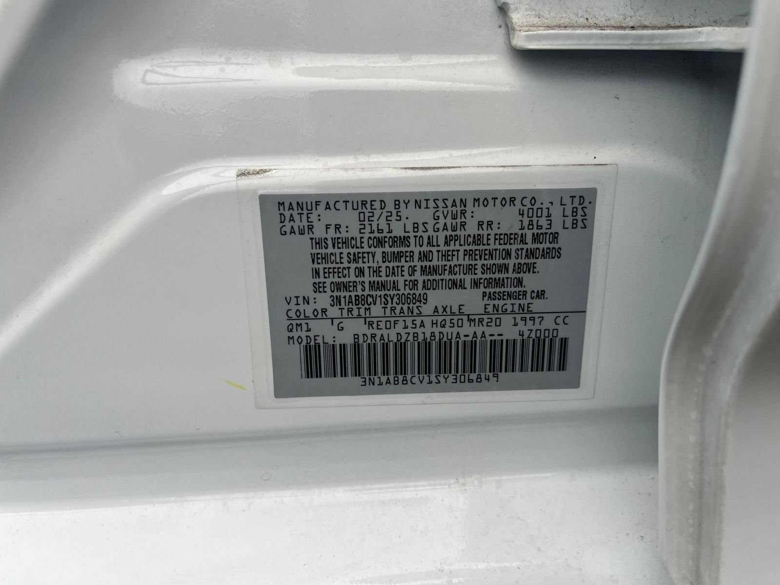Used 2025 Nissan Sentra SV FWD image 25
