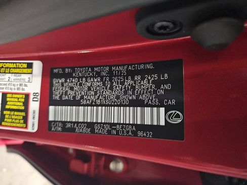 New 2025 Lexus ES 350 Ultra Luxury image 37