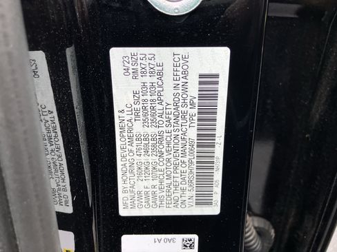 Certified 2023 Honda CR-V EX-L image 34