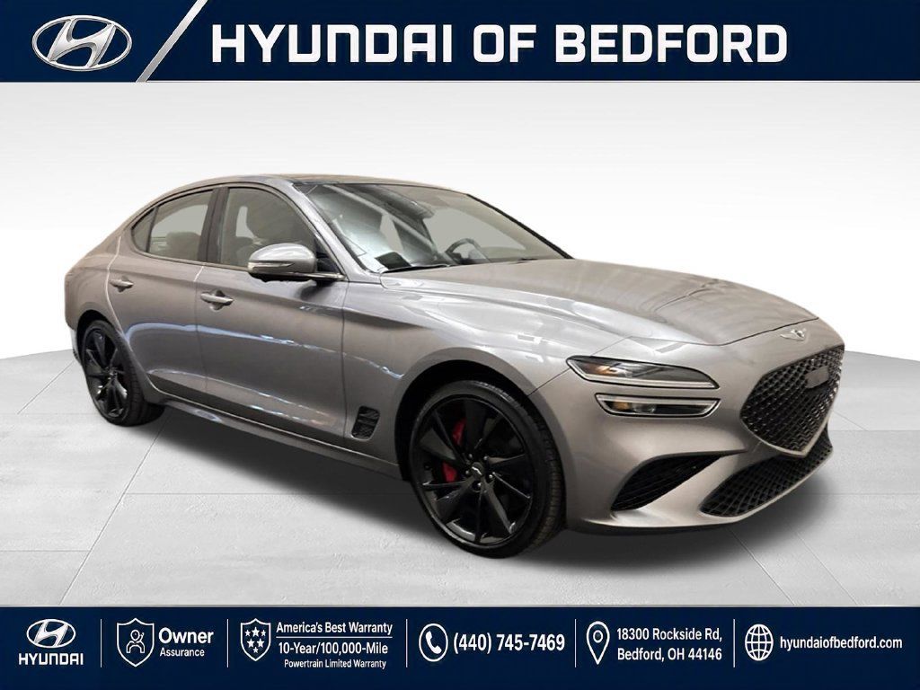 Used 2023 Genesis G70 3.3T w/ Sport Prestige Package AWD/4WD image 3