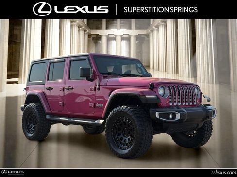 Used 2022 Jeep Wrangler Unlimited Sahara AWD/4WD image 1