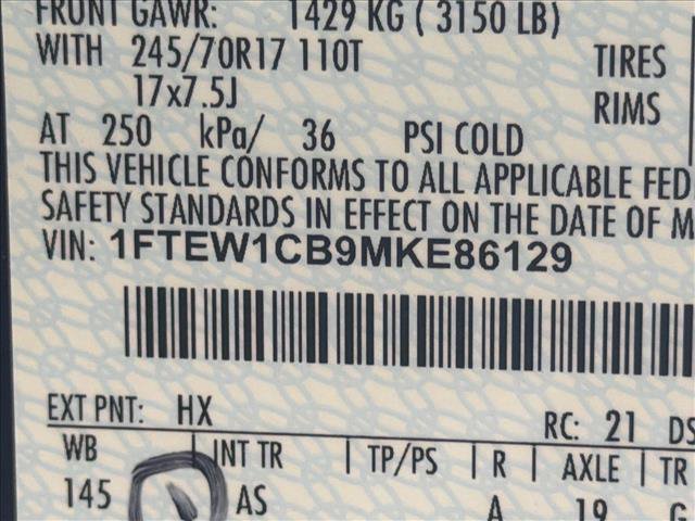 Used 2021 Ford F150 XL w/ Equipment Group 101A High RWD image 30
