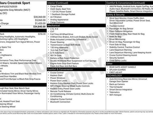 Used 2025 Subaru Crosstrek 2.5i Sport image 3