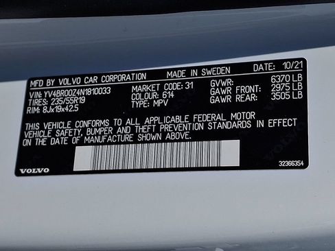 Used 2022 Volvo XC90 T8 Inscription Expression w/ Climate Package AWD/4WD image 27
