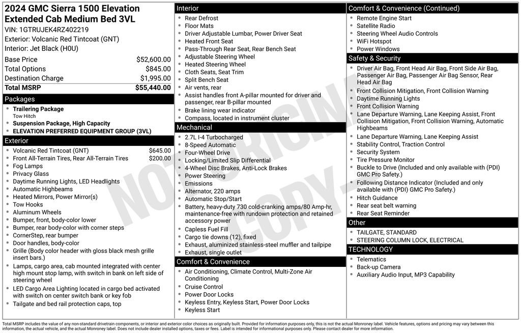 Used 2024 GMC Sierra 1500 Elevation AWD/4WD image 8