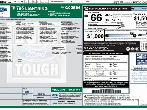 Used 2022 Ford F150 Lightning Platinum image 4