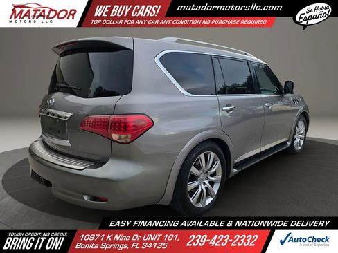 Used 2011 INFINITI QX56 4WD w/ Deluxe Touring Pkg image 5