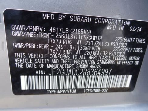 Used 2024 Subaru Crosstrek 2.0i Premium w/ Popular Package #4 AWD/4WD image 32
