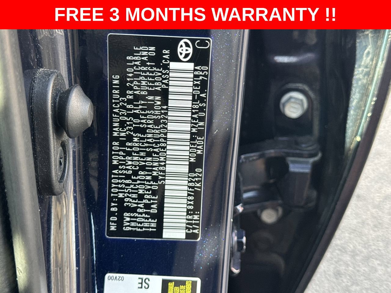Used 2023 Toyota Corolla LE FWD image 25