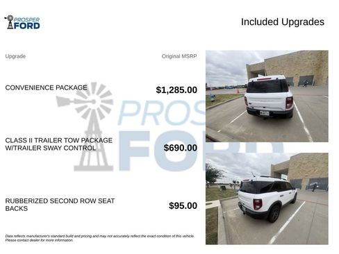 Used 2022 Ford Bronco Sport Big Bend w/ Convenience Package AWD/4WD image 3