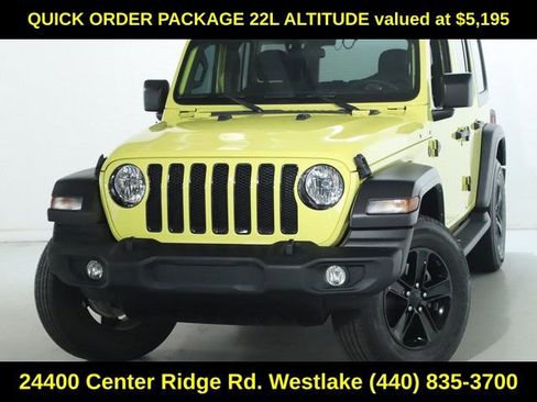 Used 2022 Jeep Wrangler Unlimited Sport image 3
