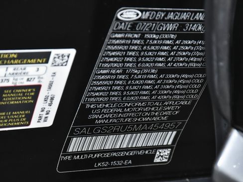 Used 2021 Land Rover Range Rover Westminster Edition image 19