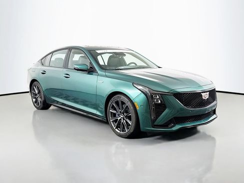 Certified 2025 Cadillac CT5 V w/ Technology Package RWD image 1
