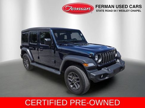 Used 2025 Jeep Wrangler Unlimited Sport AWD/4WD image 1