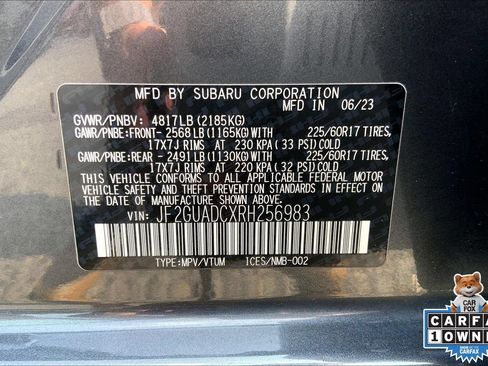 Certified 2024 Subaru Crosstrek 2.0i Premium AWD/4WD image 32