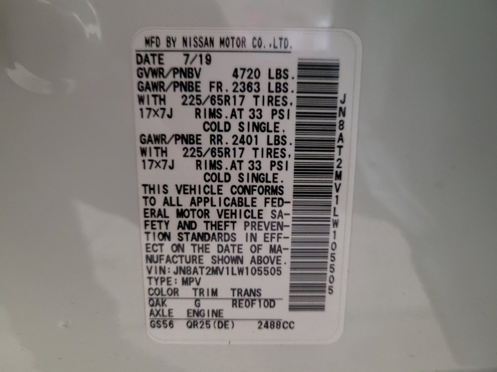 Used 2020 Nissan Rogue S w/ Special Edition Package AWD/4WD image 33