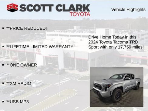 Used 2024 Toyota Tacoma TRD Sport RWD image 12