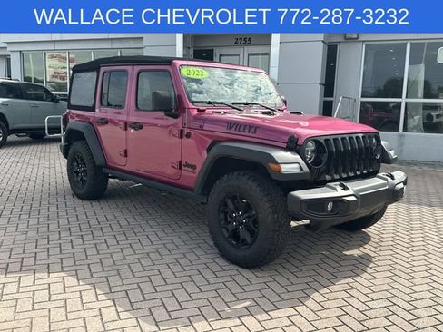 Used 2022 Jeep Wrangler Unlimited Sport AWD/4WD image 4