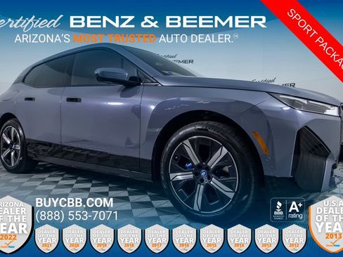 Used 2023 BMW iX xDrive50 w/ Sport Package image 1