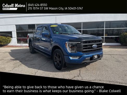 Used 2022 Ford F150 Lariat w/ Equipment Group 502A High image 1