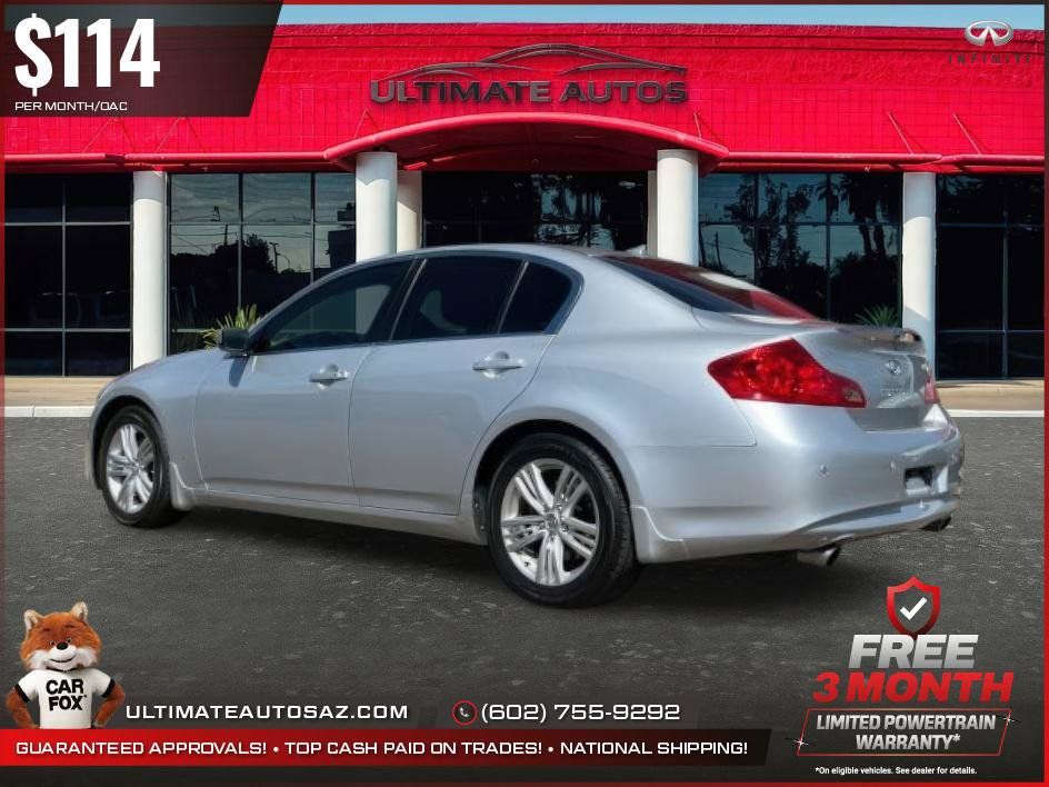 Used 2011 INFINITI G37 x Sedan w/ Premium Pkg AWD/4WD image 4