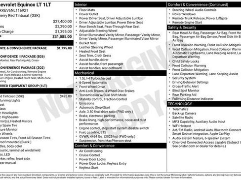 Used 2022 Chevrolet Equinox LT FWD image 33